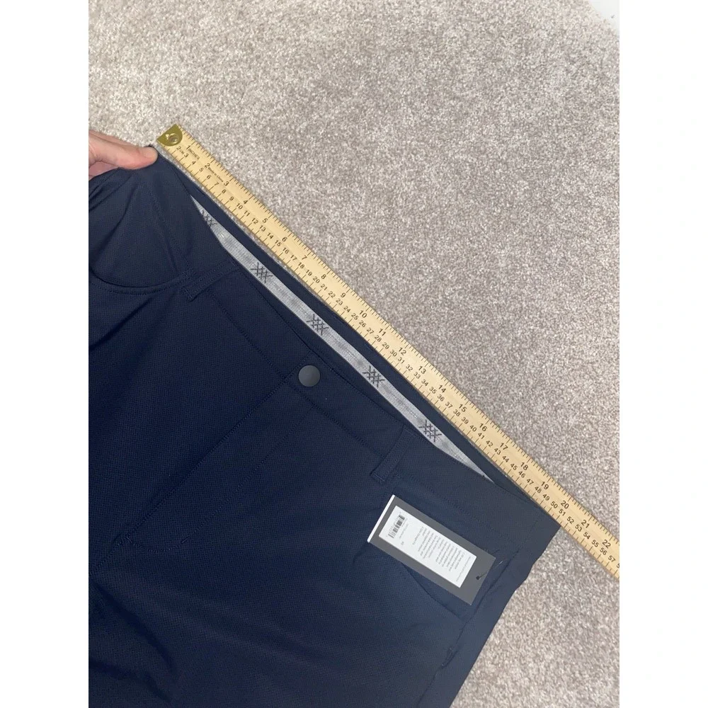 Rhone‎ Momentum Golf Five Pocket Pants Slim Straight Blue 40x34 Performance Prep